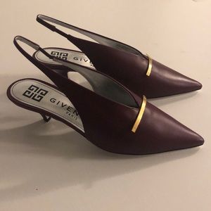 Givenchy Bar Pump 45MM - Color Wine - Size 39
